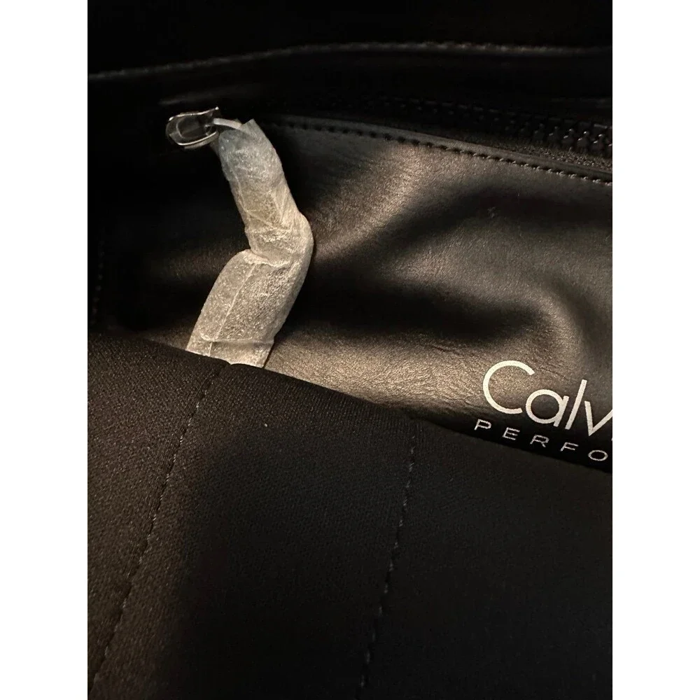 Calvin Klein Performance Red Mesh Messenger Computer Bag 18” X 14” NWOT